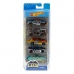 Set de 5 Mașini Hot Wheels 1806 Multicolor Portocaliu