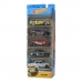 Set de 5 Mașini Hot Wheels 1806 Multicolor Portocaliu