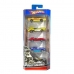 Set de 5 Mașini Hot Wheels 1806 Multicolor Portocaliu