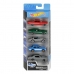 Set de 5 Mașini Hot Wheels 1806 Multicolor Portocaliu