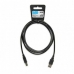 Cabo USB A para USB B Ibox IKU2D Preto 1,8 m