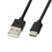 USB-C-kabel till USB Ibox IKUMTC Svart 1 m