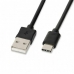 USB-C kabel, USB Ibox IKUMTC Černý 1 m