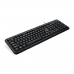 Tastatur og mus Ibox OFFICE KIT II Sort Monochrome Engelsk QWERTY