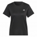 Kortarmet T-skjorte til Kvinner Adidas  for Training Minimal 