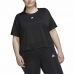 Kortarmet T-skjorte til Kvinner Adidas AeroReady Studio Loose