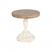 Mesa de apoio Home ESPRIT Branco Natural Abeto 55 x 55 x 57 cm