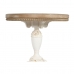 Mesa de apoio Home ESPRIT Branco Natural Abeto 55 x 55 x 57 cm