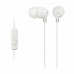 Auriculares com microfone Sony in-ear Branco