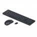 Tastatur og Mus Logitech Wireless Combo MK220 Svart QWERTY Qwerty US