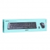 Клавиатура и мышь Logitech Wireless Combo MK220 Чёрный QWERTY Qwerty US