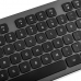 clavier et souris Modecom MK-MC-5200C-100                 Noir Gris Monochrome Anglais QWERTY