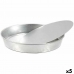 Formă de tort detașabilă VR Aluminiu Argintiu 29 x 29 x 4 cm (5 Unități)