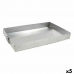 Vierkante mal VR Zilverkleurig Aluminium 30 x 19 x 3,5 cm (5 Stuks)