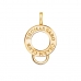 Perlina Donna Thomas Sabo X0247-413-39 Dorato 1,5 cm