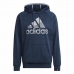 Bluza z kapturem Męska Adidas  Game and Go Big Logo Niebieski