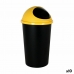 Balde de Lixo Tontarelli Small hoop Amarelo Preto 25 L (10 Unidades)