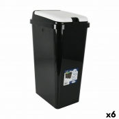 Cubo de basura Confortime Plateado 20 L (29 x 29 x 44 cm)