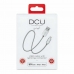 Kabel do ładowarki USB Lightning  iPhone DCU 34101205 Srebrzysty 1 m