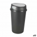 Balde de Lixo Tontarelli Push Cinzento Branco 25 L (10 Unidades)