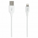 Cablu USB la Lightning DCU 34101290 Alb (1M)