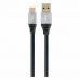 Кабел USB A към USB C DCU 30402020 Черен 1,5 m