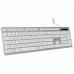 Teclado Subblim SUBKBC-0EKE20 Prateado