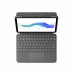 Custodia per Tablet e Tastiera Logitech Folio Touch Grigio Qwerty in Spagnolo