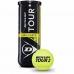 Rakety na tenis Brilliance Dunlop 601326 Žlutý Černý (3 pcs)