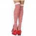 Calze da Costume Striped Taglia unica Rosso