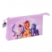 Tredubbel Carry-all My Little Pony Lila (22 x 12 x 3 cm)