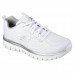 Ténis Casual de Mulher Skechers Branco Mulher