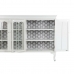 Устройство DKD Home Decor Белый Стеклянный Ель 142,5 x 40,5 x 101,5 cm