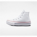 Detské vychádzkové topánky Converse All-Star Lift High Biela