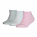 Sportovní ponožky Puma Kids Invisible Šedý Růžový Bílý 3 kusů