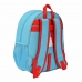 Mochila Escolar 3D The Lion King Simba Rojo Azul claro