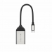 Adaptador USB C para Rede RJ45 Hyper HD425B Prata