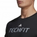 Heren-T-Shirt met Korte Mouwen Adidas Graphic Zwart