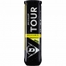 Piłki do Tenisa Dunlop Tour Brillance Żółty Czarny