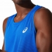 Maillot de Corps sans Manches pour Homme Asics Core Singlet Bleu