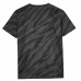 Herren Kurzarm-T-Shirt Asics All Over Print Schwarz