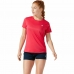 Dames-T-Shirt met Korte Mouwen Asics  Core