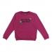 Sweatshirt uden hætte til piger Softee Lunar  Pink Fuchsia