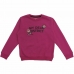 Sweatshirt uden hætte til piger Softee Lunar  Pink Fuchsia