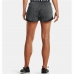 Naisten urheilushortsit Under Armour Play Up 3.0 Twist Tumman harmaa Musta