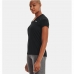 Naisten T-paita Under Armour Tech SSV Solid Musta