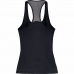 Naisten hihaton paita Under Armour Racer Tank Musta