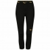 Sportleggings voor Dames Everlast Leonard Zwart