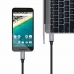 Kabel USB C Aukey CB-CD5 Zwart Zwart/Gris 1 m