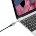 Kábel USB C Aukey CB-CD5 Čierna Čierna/Sivá 1 m